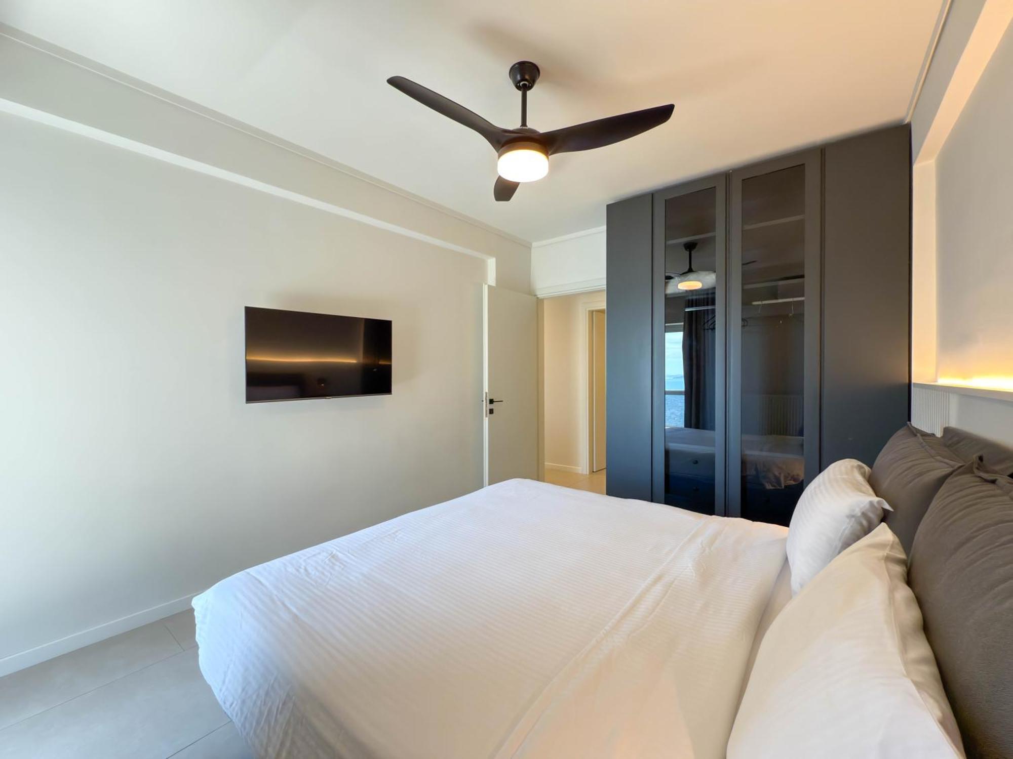 テッサロニキLuxury Sea View Retreatアパートメント エクステリア 写真
